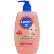 Curash婴儿洗发水和护发素合一400ML